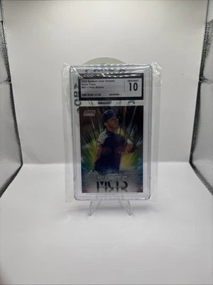 2020 Topps Stadium Club Chrome Beam Team Pete Alonso #BT-1 CGC 10 Gem Mint - Image 1 of 2