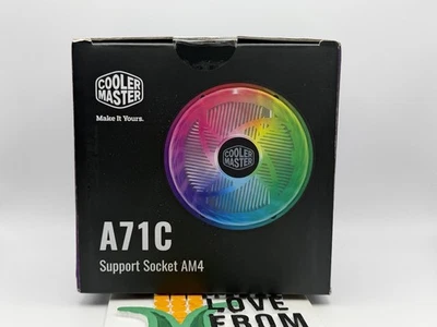 Cooler Master A71C AM4 CPU Air Cooler with ARGB *SEALED* - Image 1 of 4