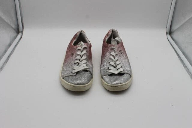 S.Oliver Scarpe Taglia 39 Argento Lucido Con Dettagli Rosati Molto Buone #A0728 - Immagine 1 di 1