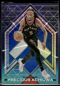 2021-22 Panini Recon Basketball #149 Precious Achiuwa Holo Blue SP #d/99 - Picture 1 of 2