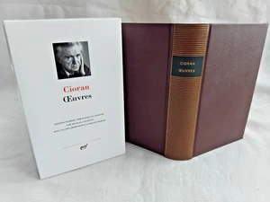 LA PLEIADE CIORAN OEUVRES 2011 RELIURE ROUMANIE GARDE DE FER - Picture 1 of 3