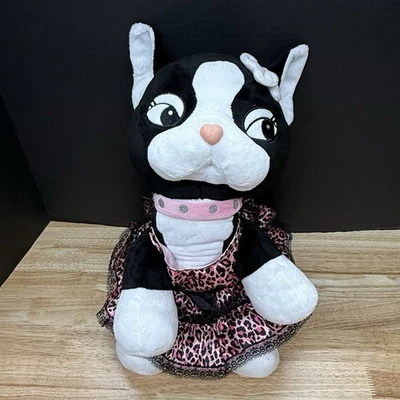 Build A Bear Rebecca Bon Bon Boston Terrier Hello Kitty Sanrio 2012 W Dress - Image 1 of 4