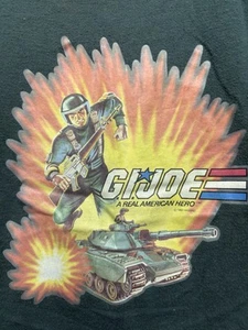 Vintage Shirt GI Joe G. I. Joe Tee Little Boys Size 6-8 Green Original 1980s - Picture 1 of 7
