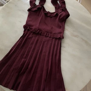 Zara Maroon Dress Size M - Picture 1 of 4