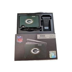 The Ridge Men's Wallet with Money Clip - Green Bay Packers w/ Box NEW - Picture 1 of 2