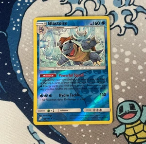 Blastoise 25/181 Reverse Holo Rare Sun & Moon Team Up Set Pokemon Card 2019 LP - Picture 1 of 3