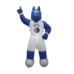 Dallas Mavericks 7 Ft Tall Inflatable "Champ" Mascot for Holiday Decoration - Picture 1 of 1