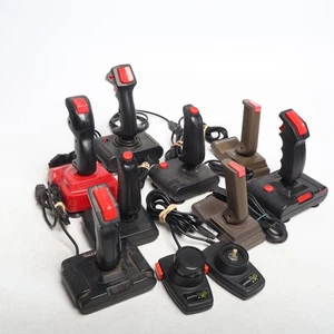 Commodore 64 Joystick BUNDLE LOT - Paddles, Quickshot, Commodore C-1342 + More - Picture 1 of 17