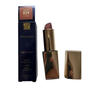 ESTĒE LAUDER Pure Color Lipstick Matte #829 EXPOSÉ  NEW DENTED TIP - Picture 1 of 4