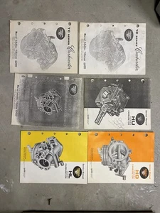 Tillotson History Manuals Draft And Finals Toledo HL HD HL TC HU Series - Picture 1 of 9