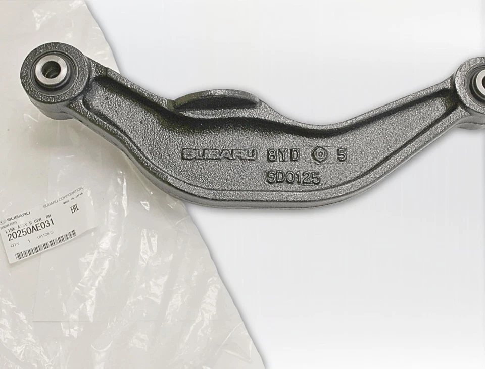 SUBARU 00-04 OUTBACK BAJA Rear Upper Lateral Link Bar Right 20250AE031 Genuine - Imagem 1 de 1