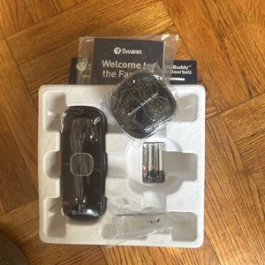 SwannBuddy Wi-Fi 1080p Video Türklingel - Schwarz - Bild 1 von 10
