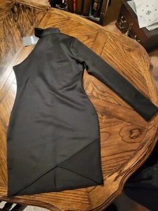 Misguided Black Bodycon Dress Size UK 12 NWT - Picture 1 of 7