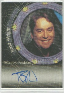 Stargate SG-1 BRAD WRIGHT A40 AUTOGRAPH