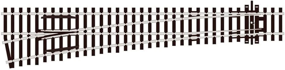 Peco SL-E88 SCAMBIO 12° destro raggio ampio 1524 mm Scala H0