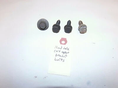 GMC K1500 1995 camión 5,7 L 4x4 capó pestillo núcleo soporte pernos Foto 1 de 4