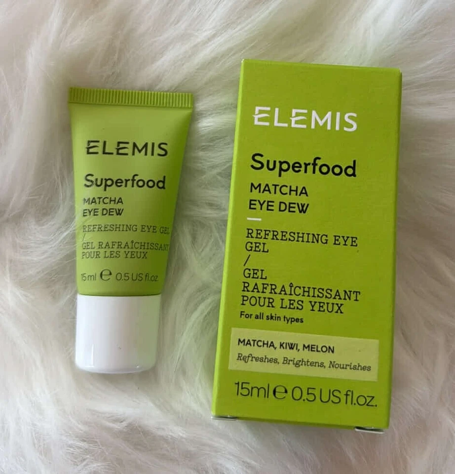 Elemis Superfood Matcha Eye Dew Refreshing Eye Gel For All Skin Types 15ml