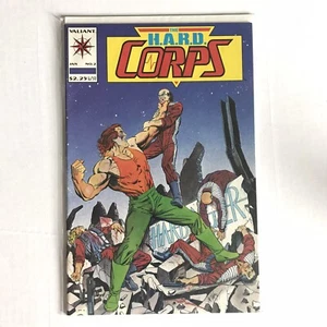 Hard Corps 2 Valiant Comics 1993 VF + / NM - 8.5 - 9.0 Mike Leeke Cover - Picture 1 of 3
