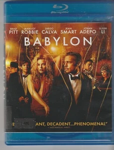 BABYLON (BLU- RAY 2022) 2 DISC FORMER RENTAL Plays Fine ***Free Shipping*** - Picture 1 of 2