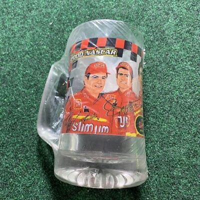 2000 Nascar Busch Series Glass Beer Mug Slim Jim Racing Team #44 Terry Labonte - Image 1 of 4