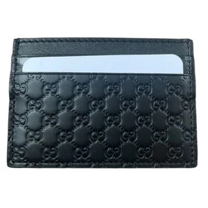 Gucci Microguccissima Kartenetui Schwarz Online Ausverkauft 100% Authentisch Neu Unisex - Bild 1 von 6