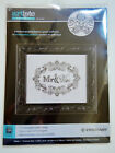Artiste Embroidery Kit Mr & Mrs Marriage Wedding Anniversary Gift Present 11x8"
