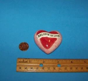 Believe In Love Magnet   Vintage Refrigerator Magnet - Picture 1 of 2