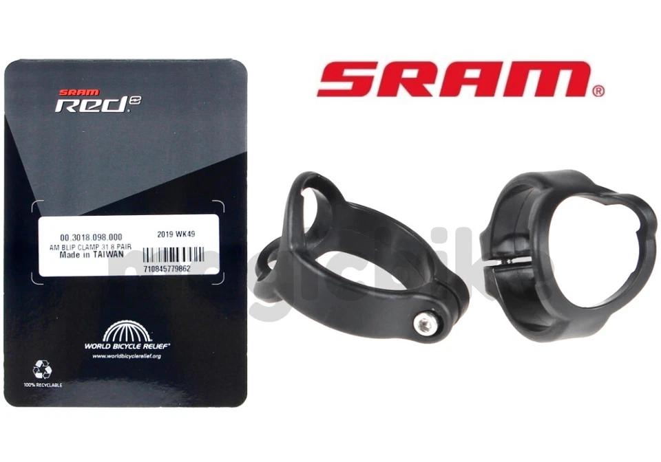 Sram AM Blip clamp 31.8mm 1pair NIB (00.3018.098.000) - Image 1 of 1