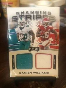 Damien Williams 2020 Playoff Football Changing Stripes Memorabilia CS-DW Free Sh - Picture 1 of 2