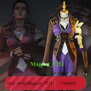 Arcane: League of Legends Caitlyn·Kiramman Cosplay Costume Suit Shoes Halloween - Picture 1 of 22