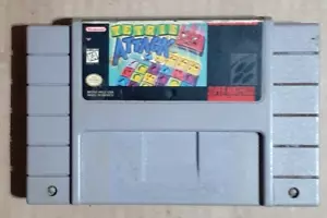 Tetris Attack (Super Nintendo SNES, 1996) Good Shape & Tested Game Only - Picture 1 of 2