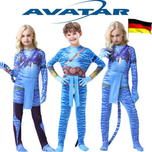 Kinder /Erwachsene Kid Avatar Cosplay Kostüm Jumpsuit Karneval Party Anzug DEU