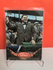 Topps 2016 "William Wrigley Jr Becomes Majority Shareholder Of Cubs" Insert 