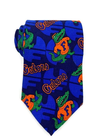 FSU Florida Gators Tie Blue & Orange Neck Tie Cover