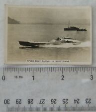 1935 Senior Service Sporting Events & Stars No. 51 H. Scott-Paine, speed boat