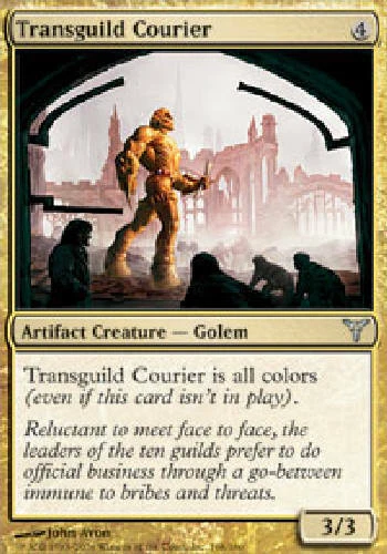 TRANSGUILD COURIER X4 4 4X Dissension MTG Magic the Gathering Cards DJMagic - Image 1 of 1