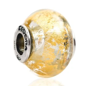 ORIGINAL TEDORA AUTHENTISCH MURANO GLASPERLEN STERLINGSILBER 925 mg 250 - Bild 1 von 1