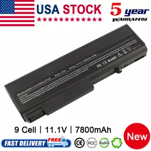 7800mAh Battery for HP ProBook 6440B 6445B 6540B EliteBook 6930P 8440P 8440W PC - Picture 1 of 5