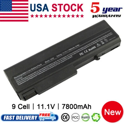 Batería de 9 celdas para HP Elitebook 8440W 8440P ProBook 6450B 6455B 6540B 6545B 6550B Foto 1 de 4