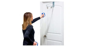 Physical Therapy Shoulder Exercise Pulley Set Arm Pull Over Door Rehabilitation - Picture 1 of 8