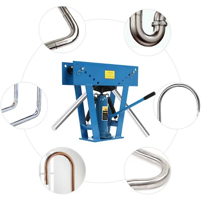 Dobladora de tubos de alta resistencia dobladora de tubos hidráulica de 16 toneladas con 8 troqueles Foto 1 de 4