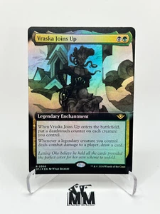 Vraska Joins Up (Extended Art Foil) Outlaws of Thunder Junction OTJ MTG Foil NM - Picture 1 of 2