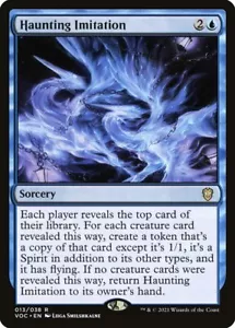 4x Haunting Imitation - NM - Crimson Vow Commander - SPARROW MAGIC mtg - Picture 1 of 1