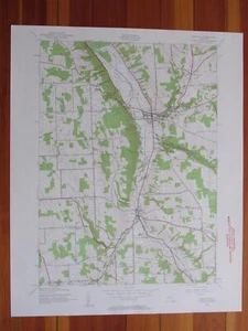 Mapa Topográfico Moravia Nueva York 1958 Original Vintage USGS - Imagen 1 de 1