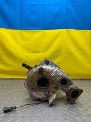 Conjunto turbocompresor 13 14 15 Porsche Cayenne diésel 3,0 L OEM 95812302520 Foto 1 de 4