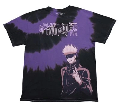 Nueva Camiseta Jujustsu Kaisen Adulto - Satoru Gojo Sosteniendo Un Dedo Bajo Kanji Foto 1 de 2