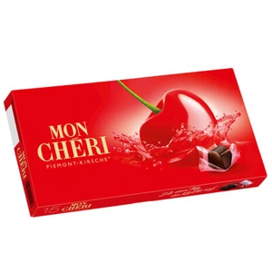 Mon Cheri 15 feine einzeln verpackte Piemont Kirsch Pralinen 157g