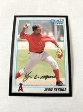 2010 Bowman Prospects Black #BP7 Jean Segura - Angels MLB Baseball