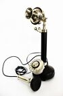 London Antique Telephone Rotary Wire Vintage Candlestick Phones Brass Victoria