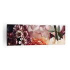 Canvas Print 160x50cm Wall Art Picture Flowers Cereal Roses Large Framed Artwork